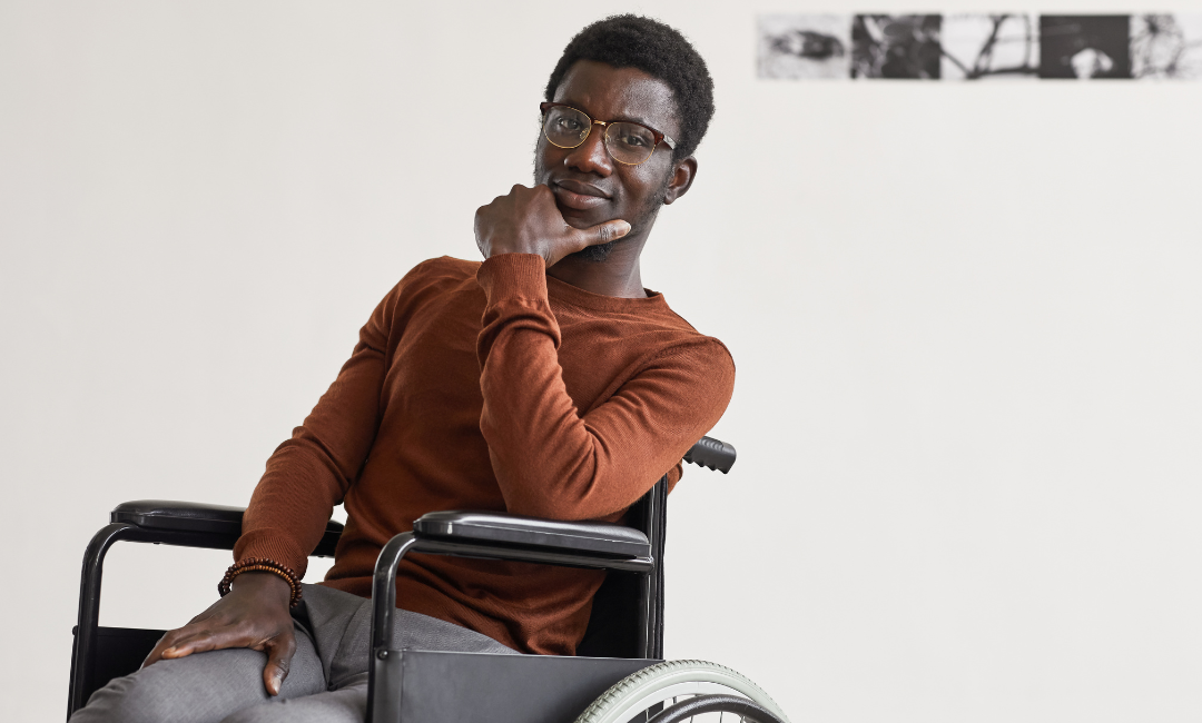 Healthy lifestyle: Disabled individuals staying active and maintaining wellness.