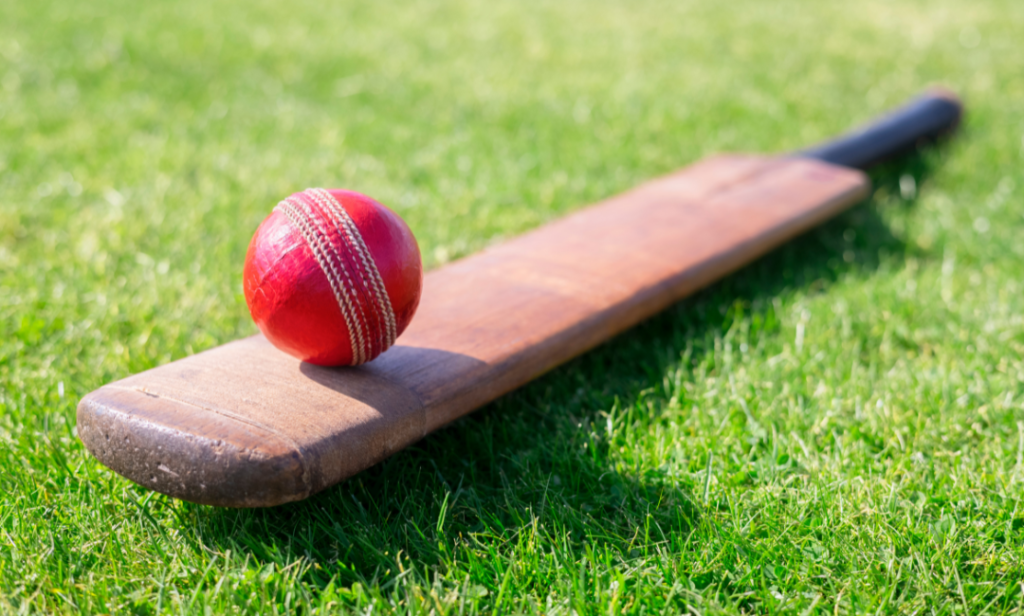 A cricket team practicing in a park, emphasizing leadership and focus.