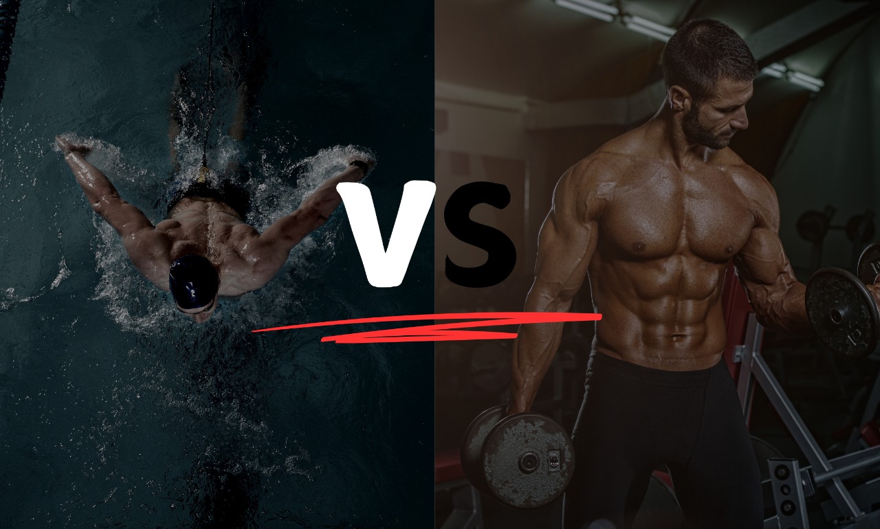 A comparison of swimming and gym workouts